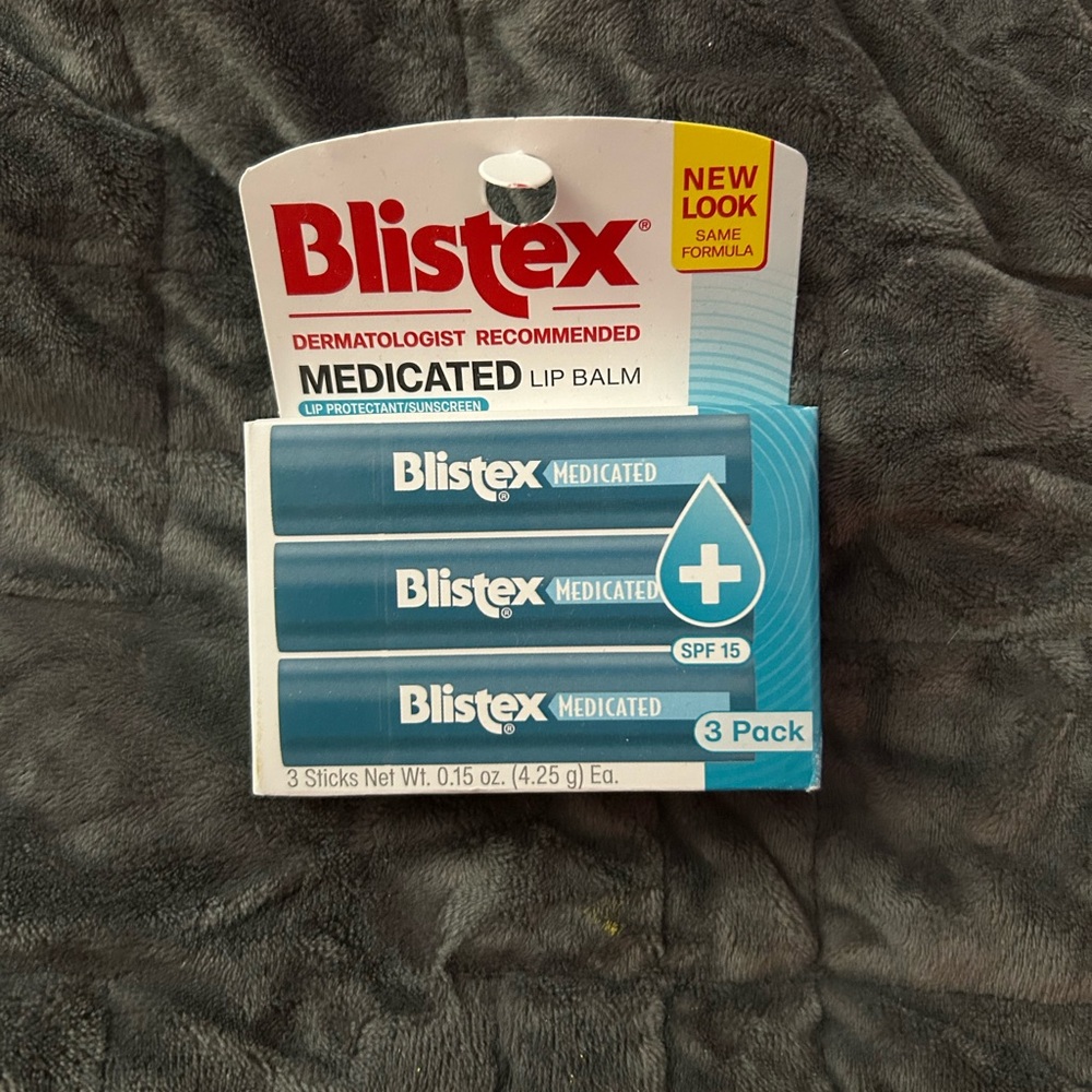 Medicated Blistex, 3-pack
